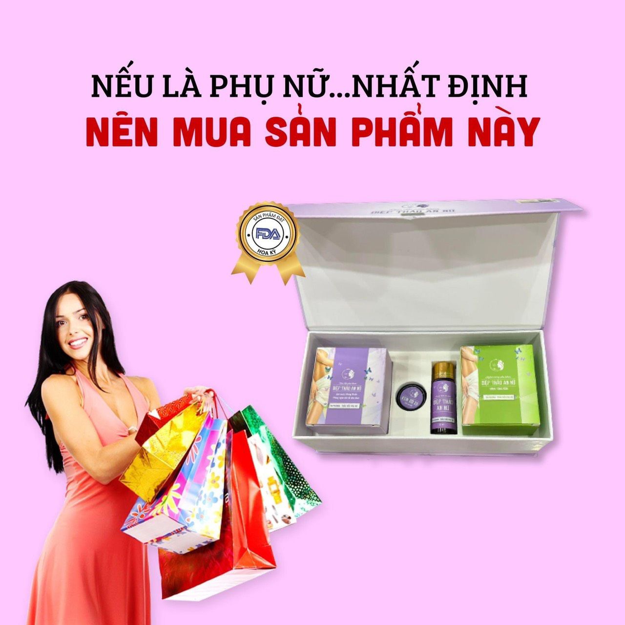 2 Hộp Phụ Khoa Diệp Thảo An Nữ