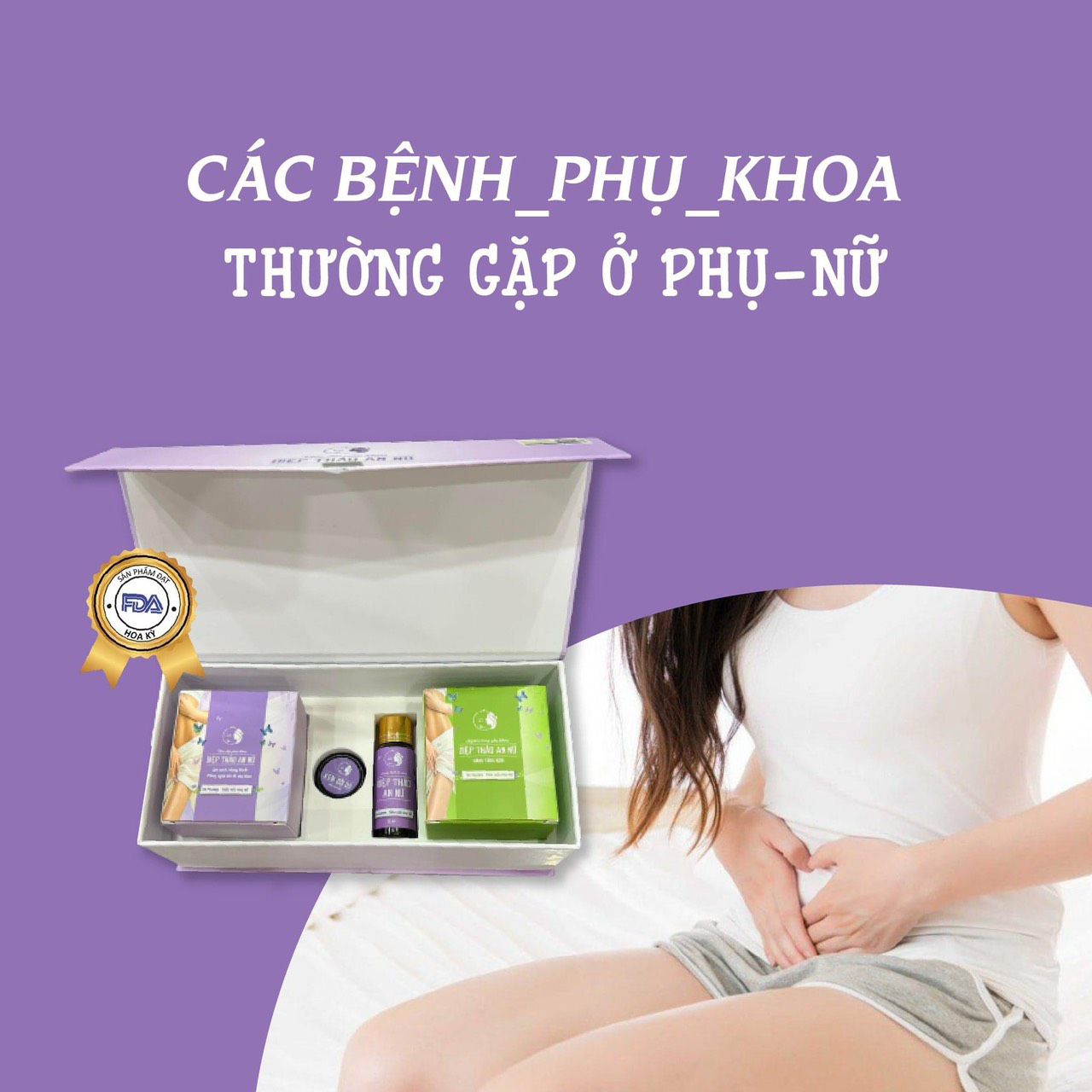 2 Hộp Phụ Khoa Diệp Thảo An Nữ